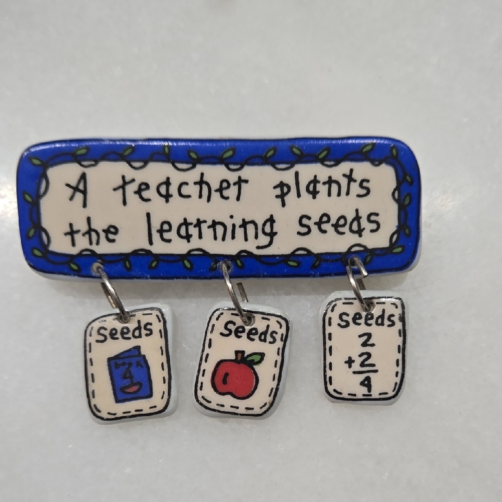 3 For 20 Teacher Themed Enamel Pin